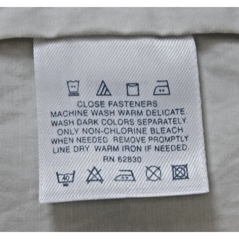 Vintage Lands’ End Men’s XL Ivory Cotton Safari Field Car Coat - Picture 12 of 14